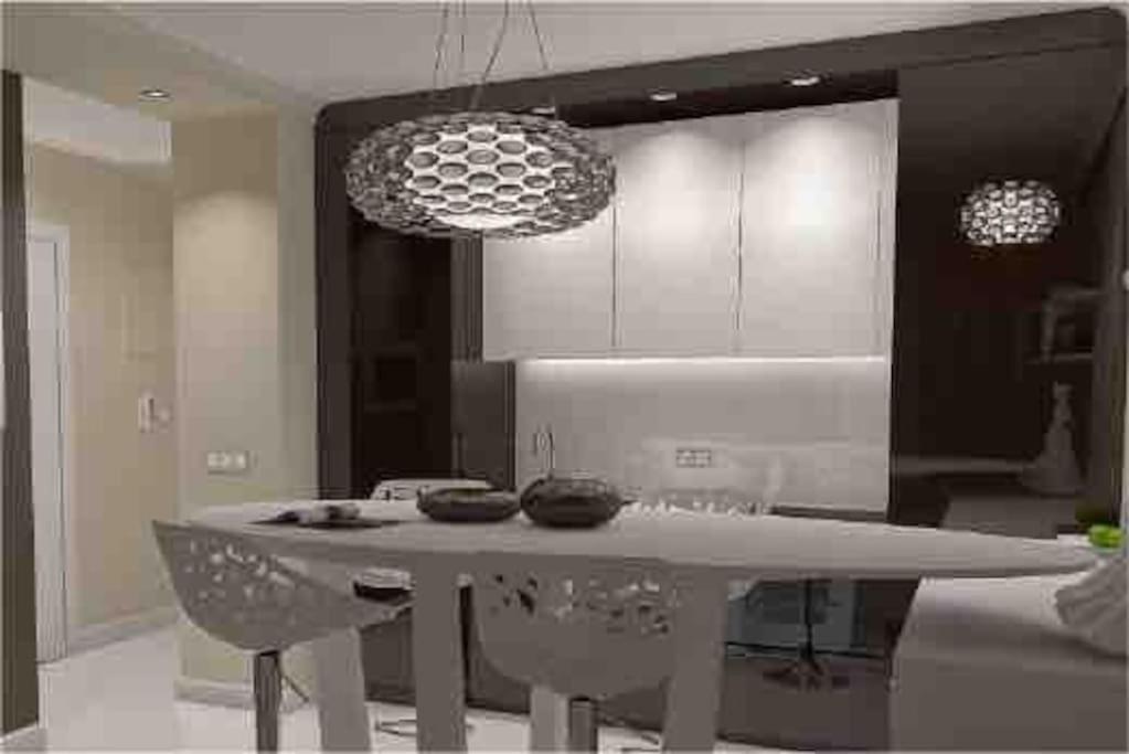 Family Modern Apartment 35M2-For Max 5 Persons كراكوفيا المظهر الخارجي الصورة